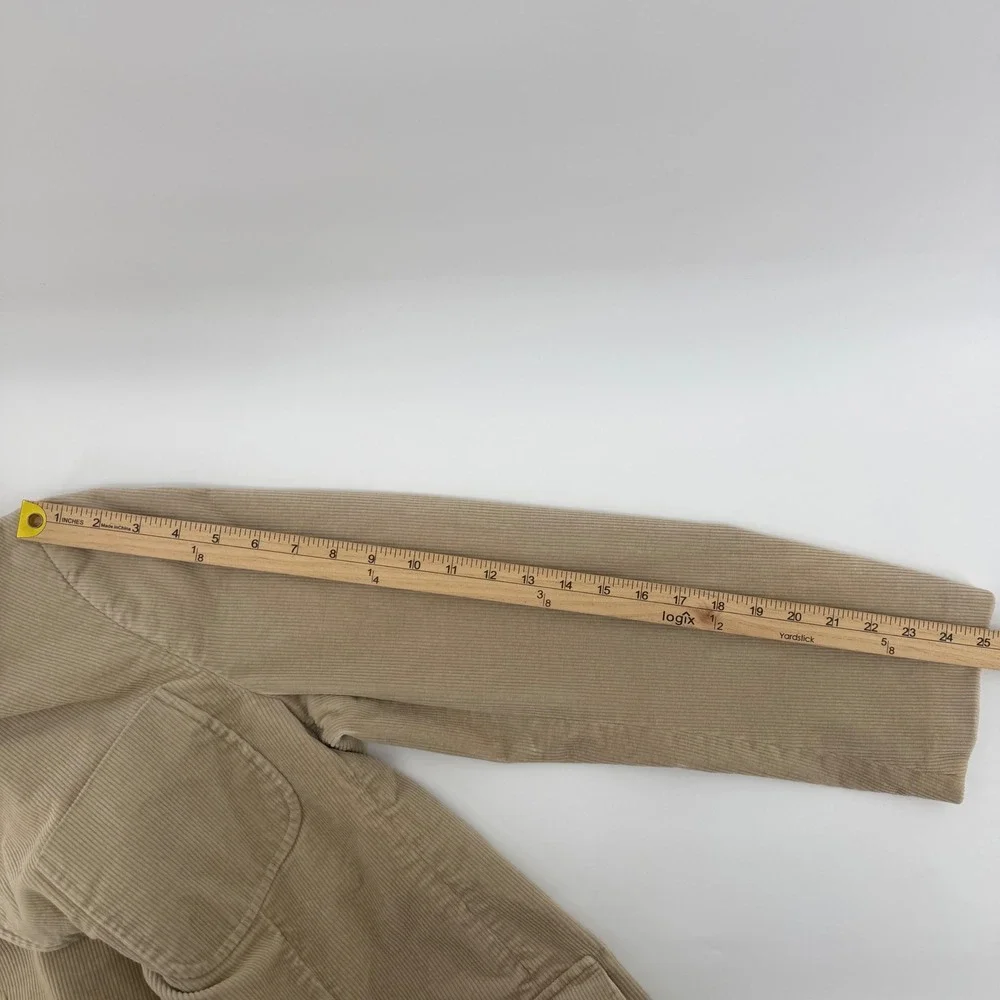 Polo‎ Ralph Lauren Vintage Blazer Mens L Tan Corduroy 3-Button Sport Coat Jacket